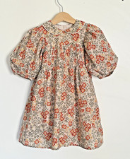 Abito foderato manica a sbuffo