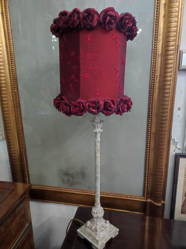 Base lampada appoggio con - lampada,