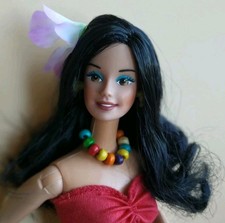 OOAK Barbie Repro Hawaiian Superstar HEAD ONLY - SOLO TESTA +Accessori Regalo