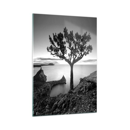 Quadro vetro 50x70cm albero - quadro,