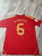 Maglia Home Iniesta 6 Spagna