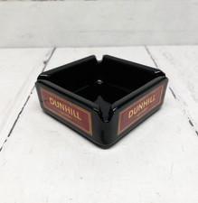 Vintage Dunhill Ashtray Black 4" Ash Tray Pub Advertising 1980s
