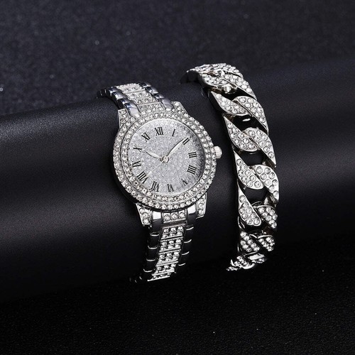 Set bracciale orologio acciaio - set,