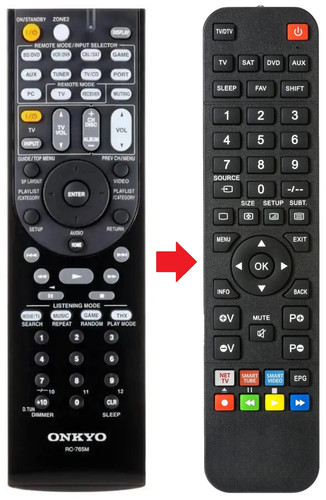 Telecomando adatto per - , onkyo