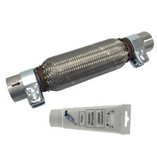 Flexrohr Vorderrohr Montage