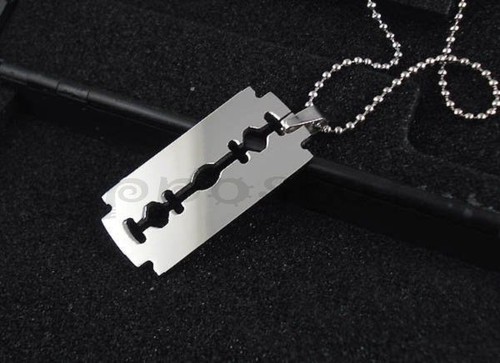 Ciondolo acciaio inox - in,