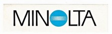 Adesivo MINOLTA Macchine