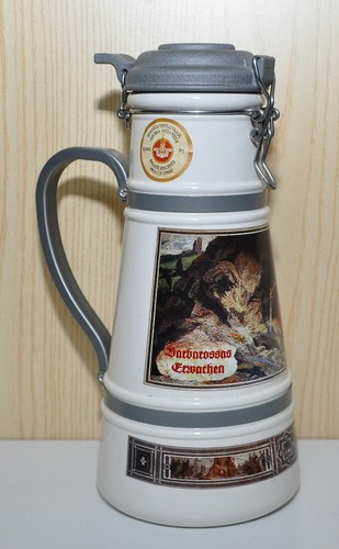 Boccale birra ceramica vuoto - birra,