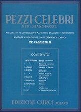 Pezzi celebri per Pianoforte -
