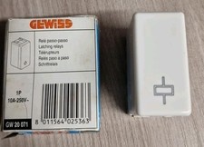 GEWISS 20071 RELE PASSO PASSO 230V~  10(7)A 250V~ Nuovo