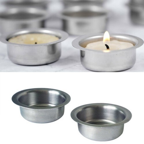 Candela tazze metallo - candela,