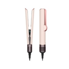 Piastra asciugacapelli Dyson Airstrait (Cipria e oro rosa) | Nuovo