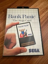 JUEGO SEGA MASTER SYSTEM   BANK PANIC - THE SEGA CARD - ITA - Europe Version