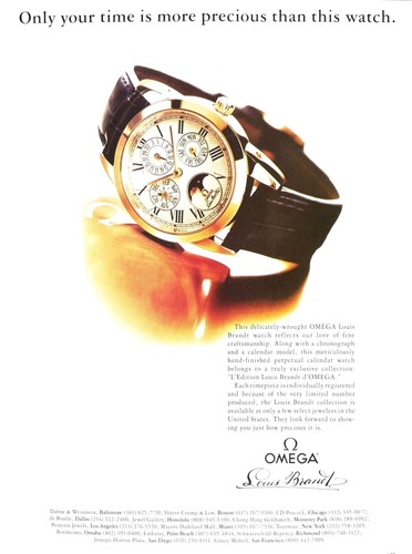 1991 omega louis brandt - omega, solo