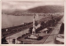 235) CARTOLINA REGGIO CALABRIA CORSO EMANUELE VG ( TENTE 20 REGGIMENTO ? )