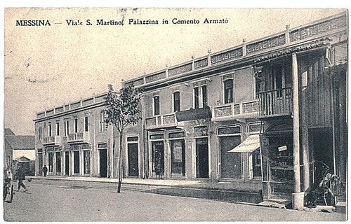 Antica cartolina messina - antica,