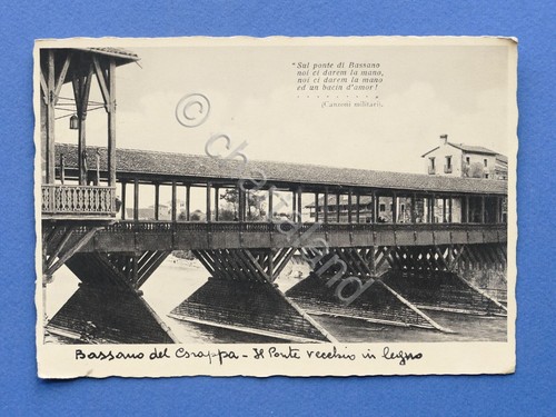 Postcard bassano del grappa - bassano,