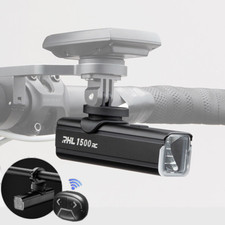 ROCKBROS Bike MTB Front Headlight 1500LM Smart Strong Lights With Remote 5500mAh