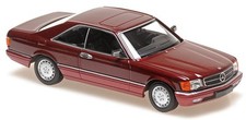 Mercedes 560 SEC C126 1980 Red
