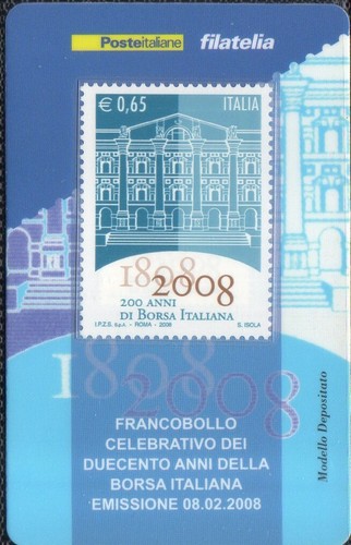 2008 italia repubblica - , tessere