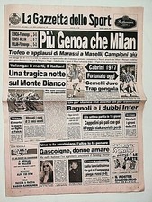 GAZZETTA DELLO SPORT 3 AGOSTO