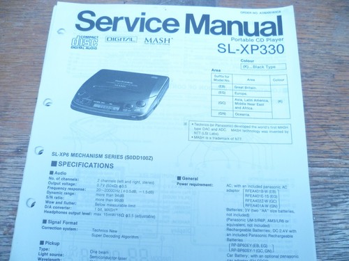Technics xp330 lettore - technics,
