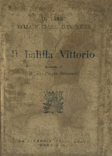 Balilla vittorio forges - il, vittorio.