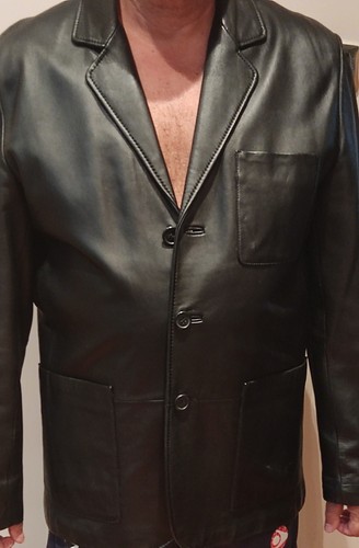 Giacca vera pelle uomo - giacca,