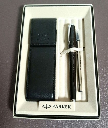 Penna stilografica parker nera - parker,