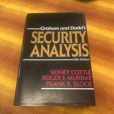 SECURITY ANALYSIS Principles &