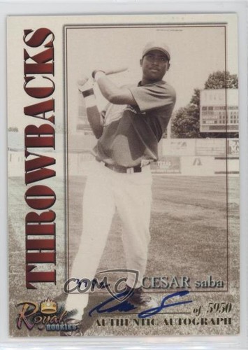 2001 royal rookies throwbacks - rookies,