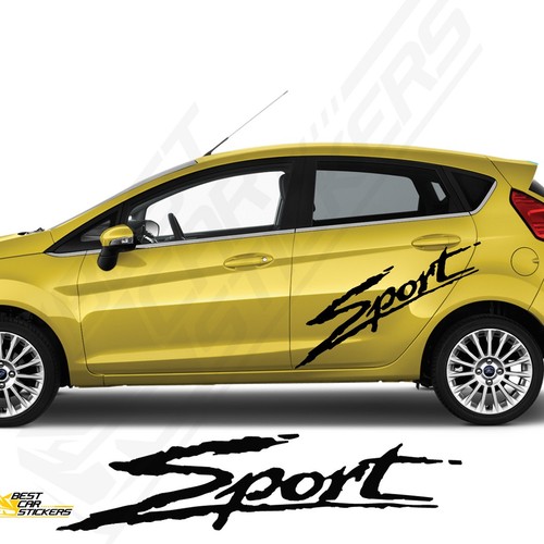 Per ford fiesta - fiesta, adesivi