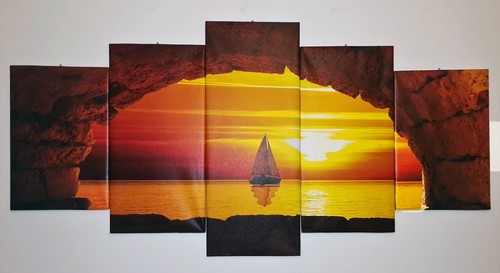 Quadro paesaggio marino - marino, al