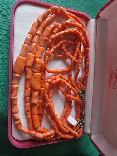 Collana corallo sciacca 4 - corallo,