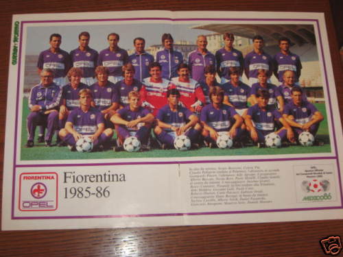 Poster fiorentina calcio - fiorentina,