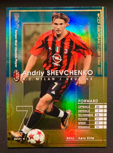 2004 panini sega wccf mvp - sega,