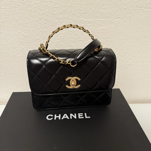 Chanel piccola borsa mano - chanel, a