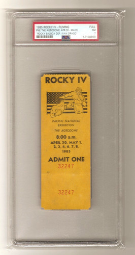 Biglietto completo rocky - rocky, iv