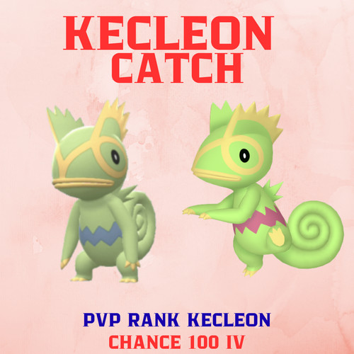 Kecleon 100x catch pokemon - kecleon,