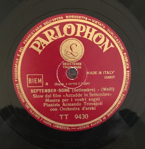 Rare 78rpm parlophon - 10",