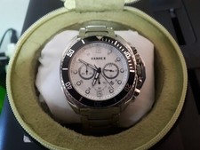 Orologio Uomo Hammer Acciaio Ora Data Cronografo OTTIME CONDIZIONI 