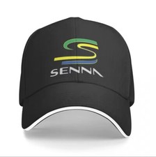 Cappello regolabile stile baseball Ayrton Senna berretto nero spedizione gratuita negli Stati Uniti
