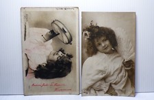 4 CARTOLINE D'EPOCA BIANCO E