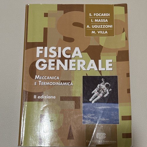 Fisica generale meccanica - fisica,
