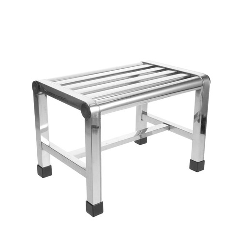 Sgabello doccia acciaio inox