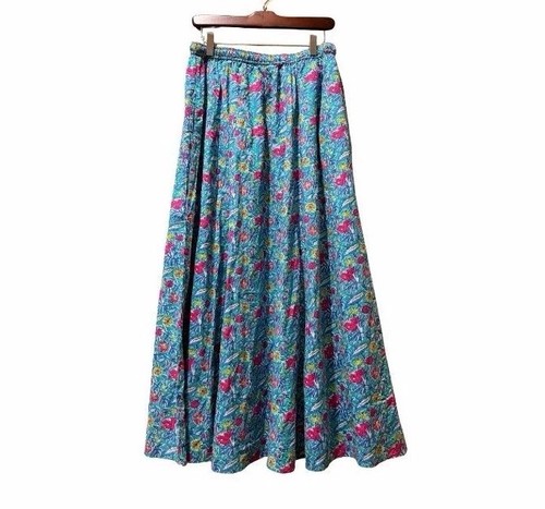 Maxi gonna floreale taglia - , l