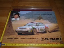 POSTER COLIN MCRAE SUBARU