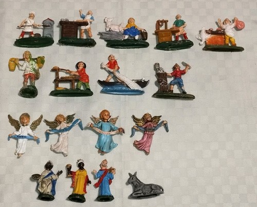 Lotto figurini personaggi - lotto,