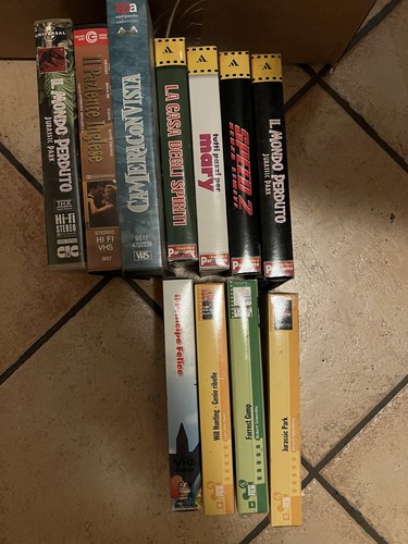 Vhs collezione 163 cassette - n.,