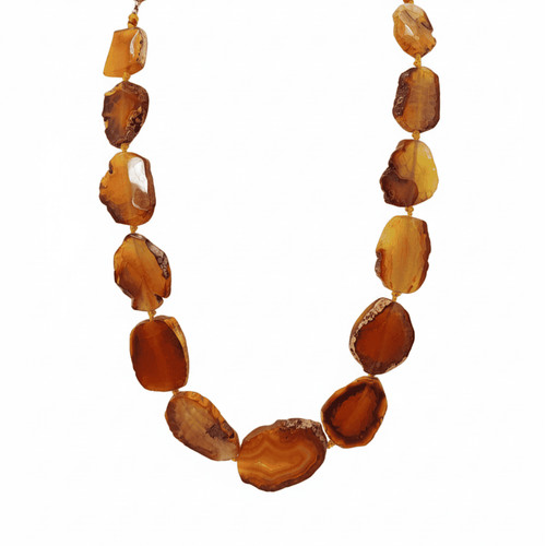 Collana con agata - collana,